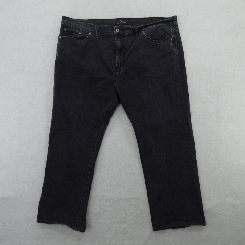 Lucky Brand 181 Relaxed Straight Jeans Mens 44x27 (Tag 44x34) Stretch Denim